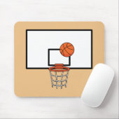 Basketball Hoop Muismat (Met muis)