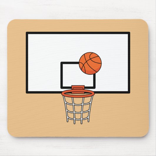 Basketball Hoop Muismat (Voorkant)