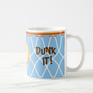 Basketball Hoop Net_blue_Donut Dunk it! Koffiemok