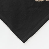 Basketball Hoop Net Coquette Bow Basketball Player Fleece Deken (Hoek)