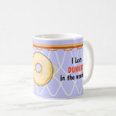 Basketball Hoop Net_Donut_I Love Dunking Koffiemok (Voorkant rechts)