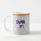 Basketball Hoop Net_Dunk it!_gray Koffiemok (Links)