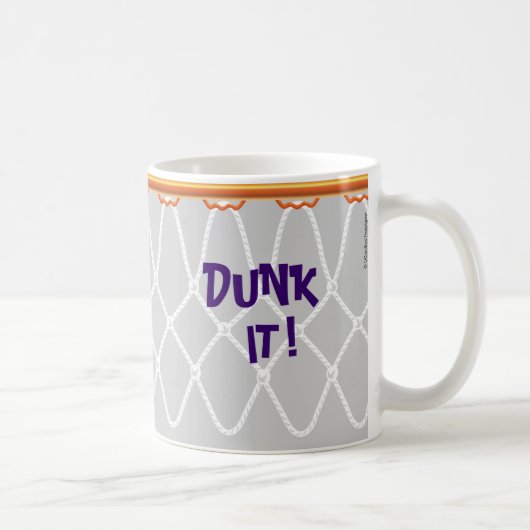 Basketball Hoop Net_Dunk it!_gray Koffiemok (Rechts)