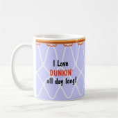 Basketball Hoop Net_I Love Dunkin'_lavender Koffiemok (Links)