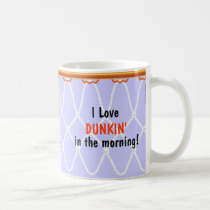 Basketball Hoop Net_I Love Dunkin'_lavender Koffiemok