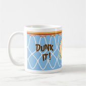 Basketball Hoop Net_on blue_Donut Dunk it! Koffiemok (Links)