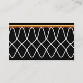 Basketball Hoop Net_texture_hoop net op zwart Visitekaartje (Achterkant)