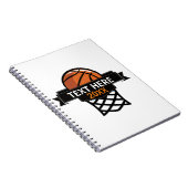 Basketball Hoop Notitieboek (Rechterzijde)