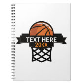 Basketball Hoop Notitieboek (Voorkant)