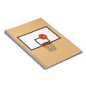 Basketball Hoop Notitieboek (Rechterzijde)