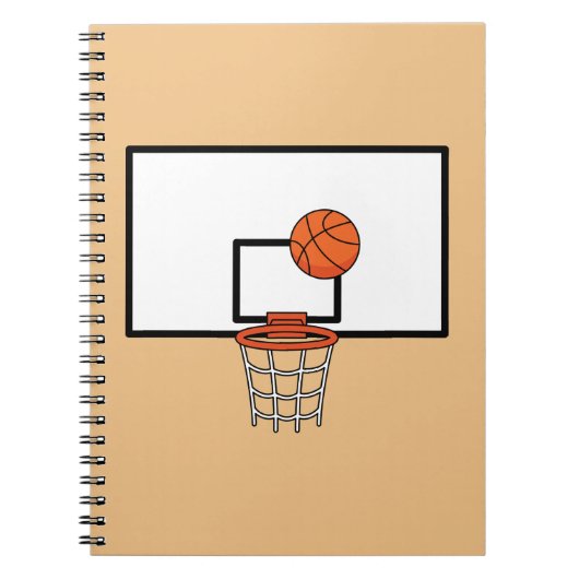 Basketball Hoop Notitieboek (Voorkant)
