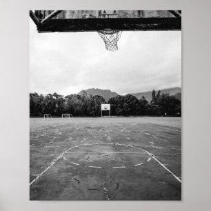 Basketball Hoop Poster