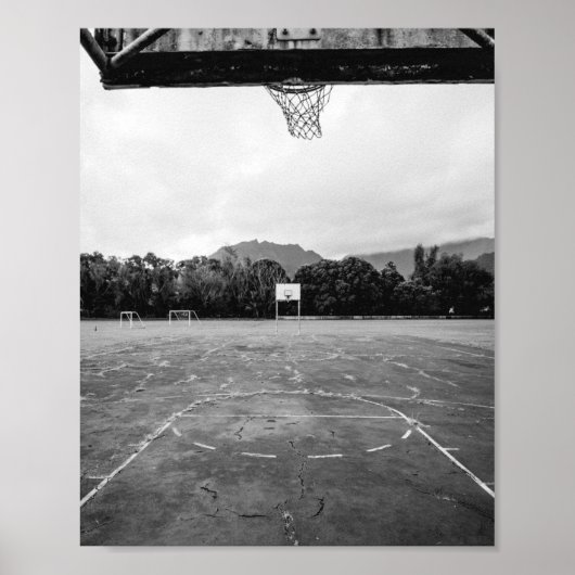 Basketball Hoop Poster (Voorkant)