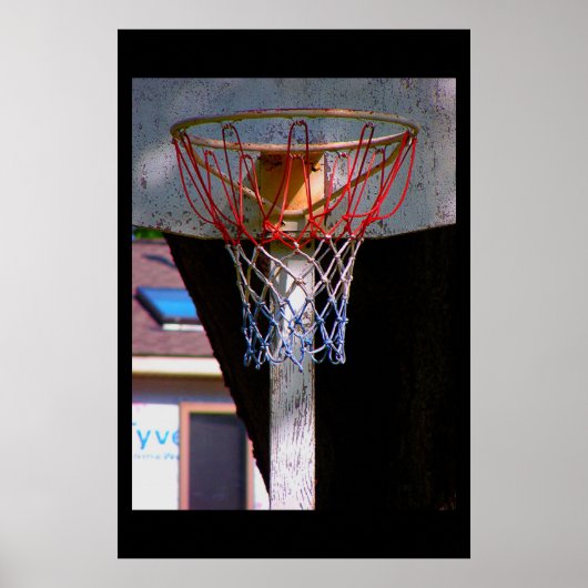 Basketball Hoop Poster (Voorkant)