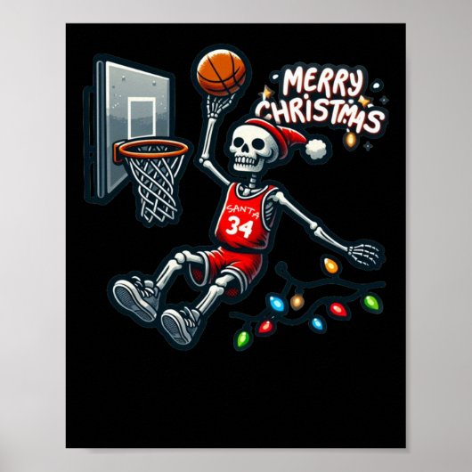 Basketball Hoop Poster (Voorkant)