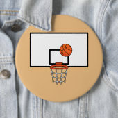 Basketball Hoop Ronde Button 6,0 Cm (In situ)