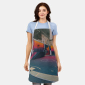 Basketball Hoop Schort (Gedragen)