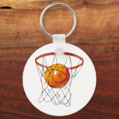 Basketball Hoop Sleutelhanger (Voorkant)