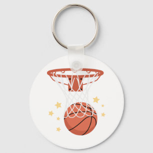 Basketball Hoop Sleutelhanger