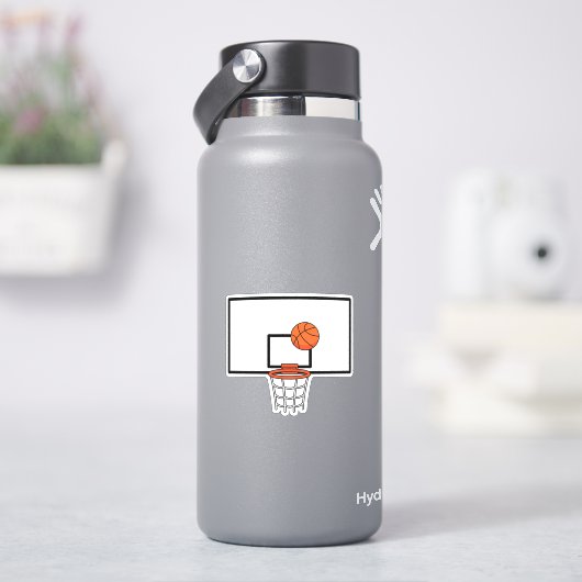 Basketball Hoop Sticker (HydroFlask)