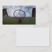 Basketball Hoop Visitekaartje (Voorkant / Achterkant)