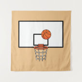 Basketball Hoop Wandkleed (Voorkant)