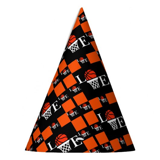 Basketball Hoops, Basketball Player Birthday Party Feesthoedjes (Links)