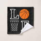 Basketball Hoops, Basketball Player Gift Bad Handdoek (Wasdoekje)