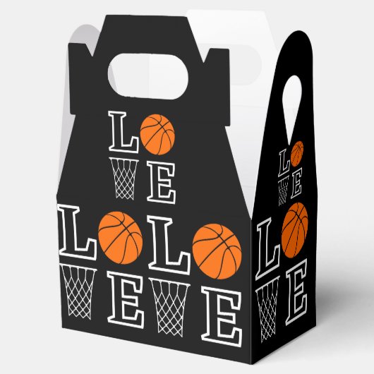 Basketball Hoops, Basketball Player Gift Bedankdoosjes (Geopend)