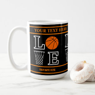 Basketball Hoops, Basketball Player Gift Koffiemok