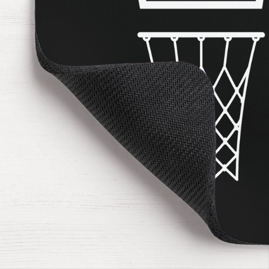 Basketball Hoops, Basketball Player Gift Muismat (Hoek)