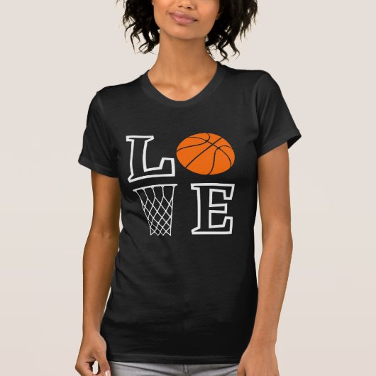 Basketball Hoops, Basketball Player Gift T-shirt (Voorkant)