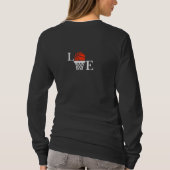 Basketball Hoops, Basketball Player Gift T-shirt (Achterkant)
