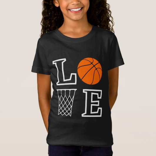 Basketball Hoops, Basketball Player Gift T-shirt (Voorkant)