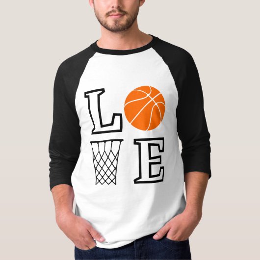 Basketball Hoops, Basketball Player Gift T-shirt (Voorkant)