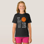 Basketball Hoops, Basketball Player Gift T-shirt (Voorkant volledig)