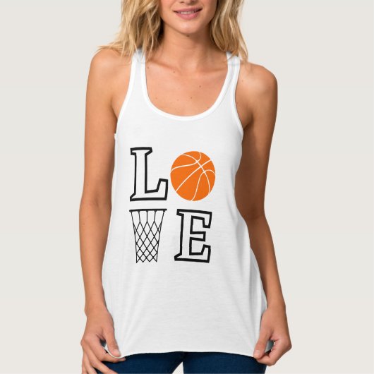 Basketball Hoops, Basketball Player Gift Tanktop (Voorkant)