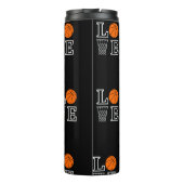 Basketball Hoops, Basketball Player Gift Thermosbeker (Achterkant)