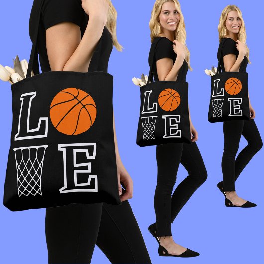 Basketball Hoops, Basketball Player Gift Tote Bag