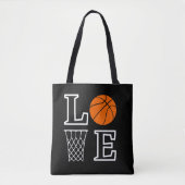 Basketball Hoops, Basketball Player Gift Tote Bag (Voorkant)