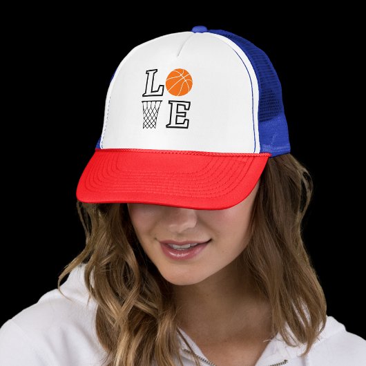 Basketball Hoops, Basketball Player Gift Trucker Pet