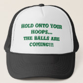 Basketball Hoops Humor Trucker Pet (Voorkant)