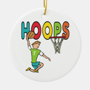 Basketball Hoops Keramisch Ornament
