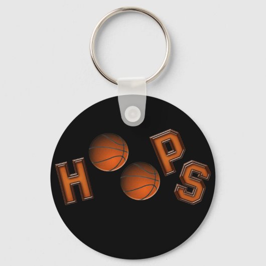 Basketball Hoops Sleutelhanger (Voorkant)