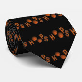 Basketball Hoops Stropdas (Opgerold)