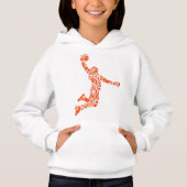 Basketball Hoops Symbool Slam the Ball Girl's (Voorkant)