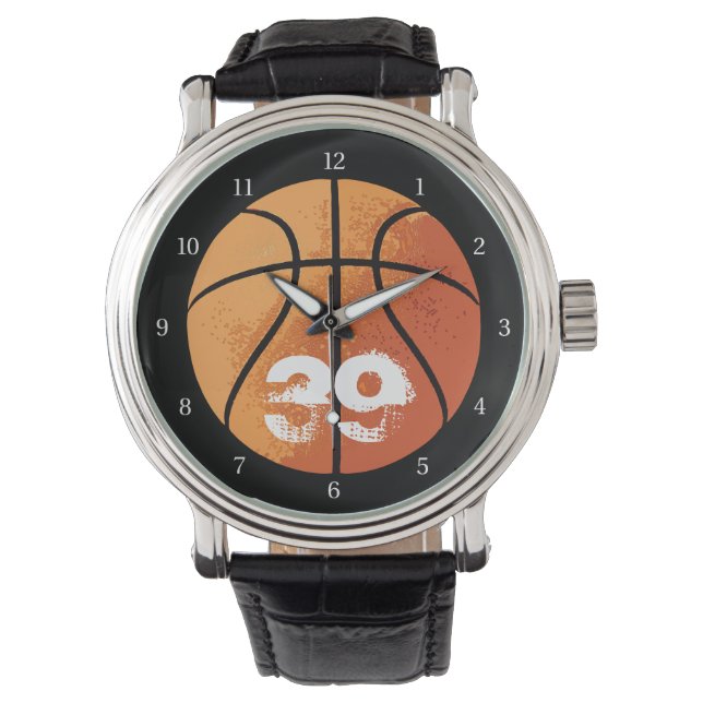 Basketball () horloge (Voorkant)