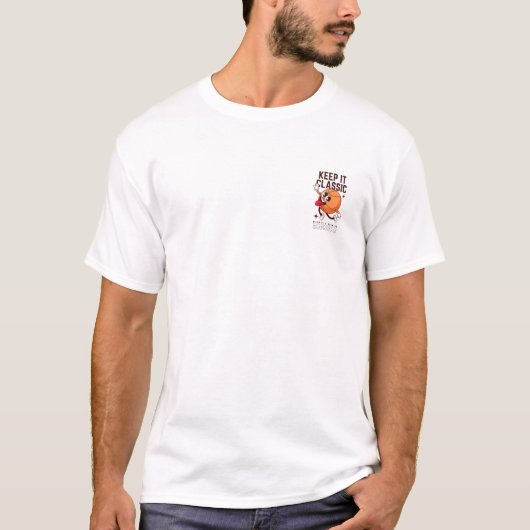 BasketBall Houd het Klassiek T-shirt (Voorkant)