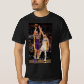 Basketball Hustle T-shirt: Dribbel, Shoot T-shirt (Voorkant)