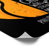 Basketball i kan dingen doen die Verse God Jezus G Poster (Hoek)